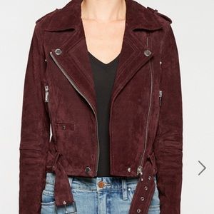 Blanknyc suede moto jacket